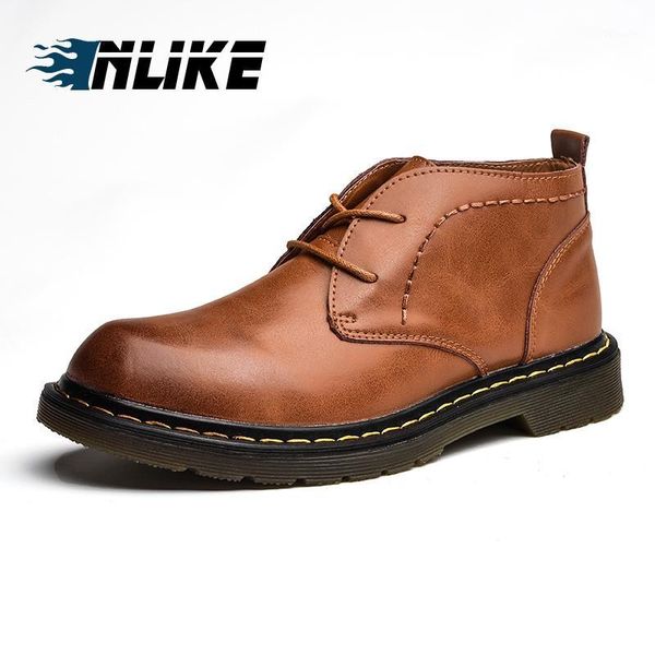 inlike genuine leather ankle boots for men male shoes spring autumn fashion desert boots footwear rubber non slip1, Black
inlike genuine leather ankle boots for men male shoes spring autumn fashion desert boots footwear rubber non slip1, Black
