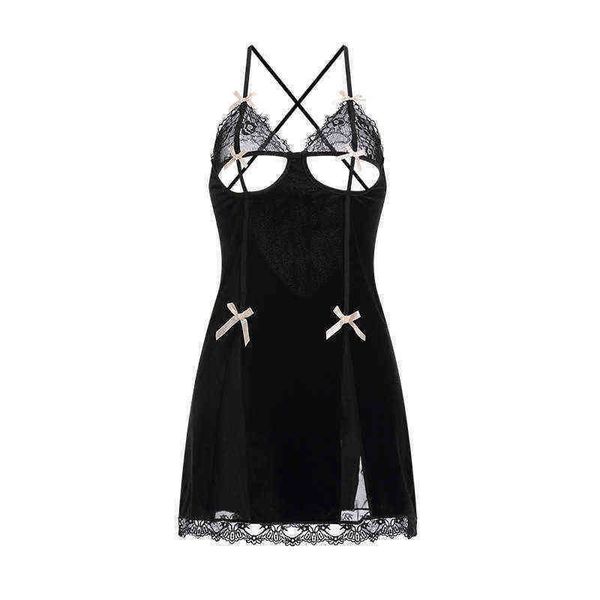 nxy lingerie 2022 lingerie velvet dew temptation suspender skirt halter nightdress home service suit cosplay 1216, Red;black
nxy lingerie 2022 lingerie velvet dew temptation suspender skirt halter nightdress home service suit cosplay 1216, Red;black