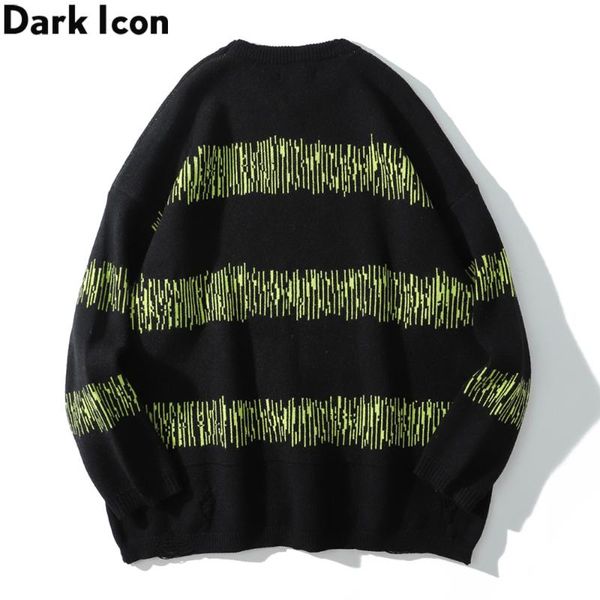 dark letters stripe sweater men crew neck hipster sweaters knitwear women sweaters man clothing, White;black
dark letters stripe sweater men crew neck hipster sweaters knitwear women sweaters man clothing, White;black