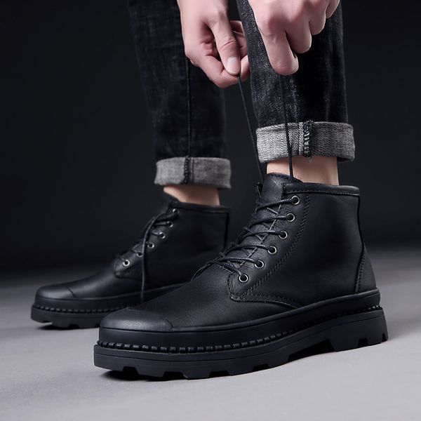 ankle outdoor genuine leather winter fur warm man snow army hunting for men shoes casual black boots
ankle outdoor genuine leather winter fur warm man snow army hunting for men shoes casual black boots
