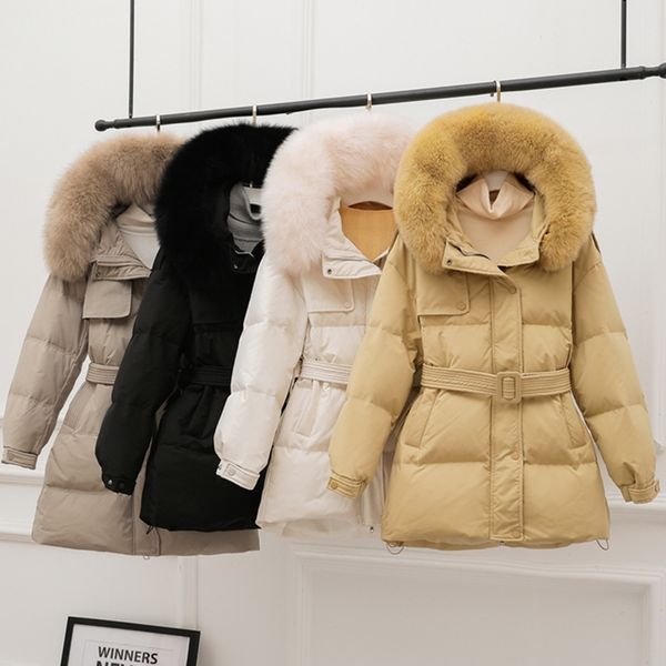 winter tunic duck down jackets women long fur hooded coat with belt autumn oversize thick warm casual jacket ed1168 y201026, Black
winter tunic duck down jackets women long fur hooded coat with belt autumn oversize thick warm casual jacket ed1168 y201026, Black