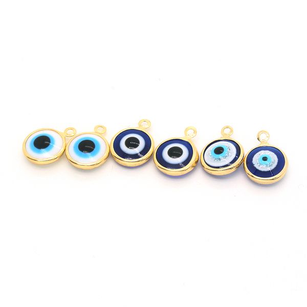 10pcs cute mini resin evil eye bracelet earring charms lucky demon eye necklace pendants diy accessory for jewelry make, Bronze;silver
10pcs cute mini resin evil eye bracelet earring charms lucky demon eye necklace pendants diy accessory for jewelry make, Bronze;silver
