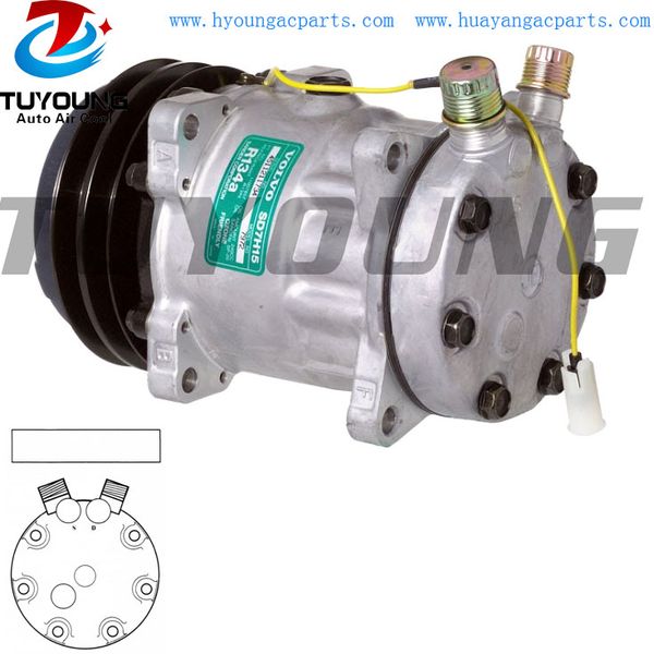 sd7h15 car a/c compressor fit for volvo vi 11104512 11007857 voe11104512 132mm a2 24v
sd7h15 car a/c compressor fit for volvo vi 11104512 11007857 voe11104512 132mm a2 24v