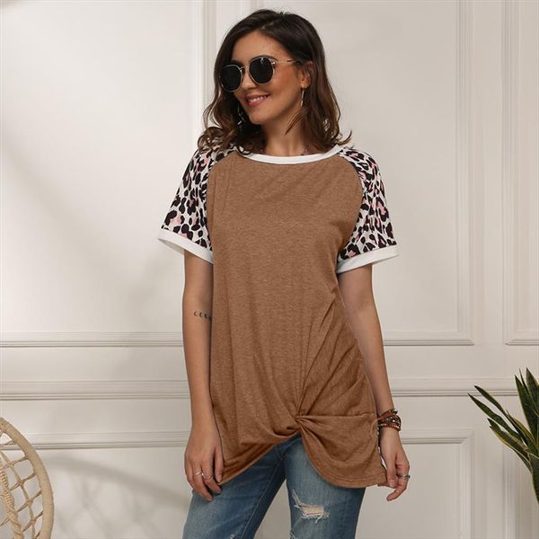 leopard short sleeve t shirt women tie tee fashion summer loose tee shirts women clothes 2020 long t shirt o, White
leopard short sleeve t shirt women tie tee fashion summer loose tee shirts women clothes 2020 long t shirt o, White