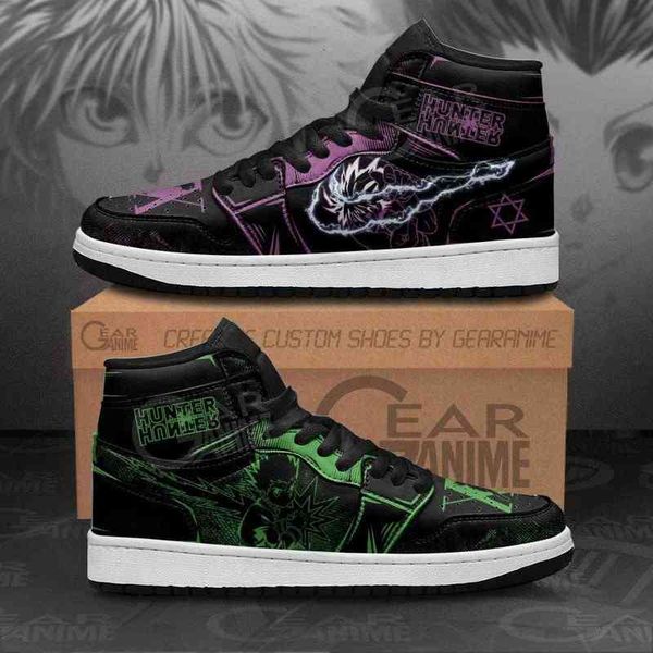 hxh gon and kila sneakers hunter x custom anime sho, Black
hxh gon and kila sneakers hunter x custom anime sho, Black