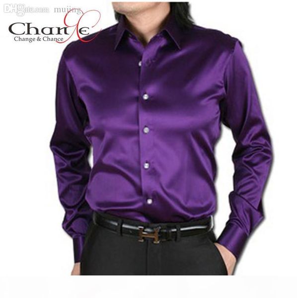 wholesale-quality mens shirts fashion 2015 satin silk men long sleeve shirt solid color 20 men dress shirt s-3xl plus size blusa masculina, White;black
wholesale-quality mens shirts fashion 2015 satin silk men long sleeve shirt solid color 20 men dress shirt s-3xl plus size blusa masculina, White;black