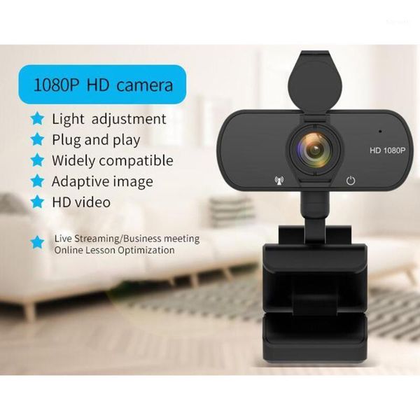 hd webcam mini computer pc webcamera with microphone rotatable cameras for live broadcast video calling conference work 1080p1
hd webcam mini computer pc webcamera with microphone rotatable cameras for live broadcast video calling conference work 1080p1
