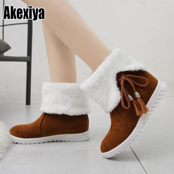 women boots winter suede warm fur boots women shoes black solid plush snow plus size 35-40 p315
women boots winter suede warm fur boots women shoes black solid plush snow plus size 35-40 p315