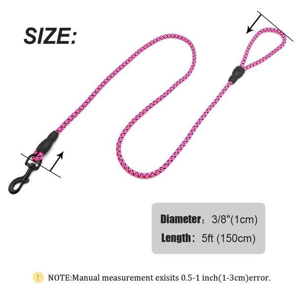 1.5m durable dog leash nylon puppy round leashes non-slip pet walking lead rope for small medium dogs cats pets strap b sqcwft
1.5m durable dog leash nylon puppy round leashes non-slip pet walking lead rope for small medium dogs cats pets strap b sqcwft