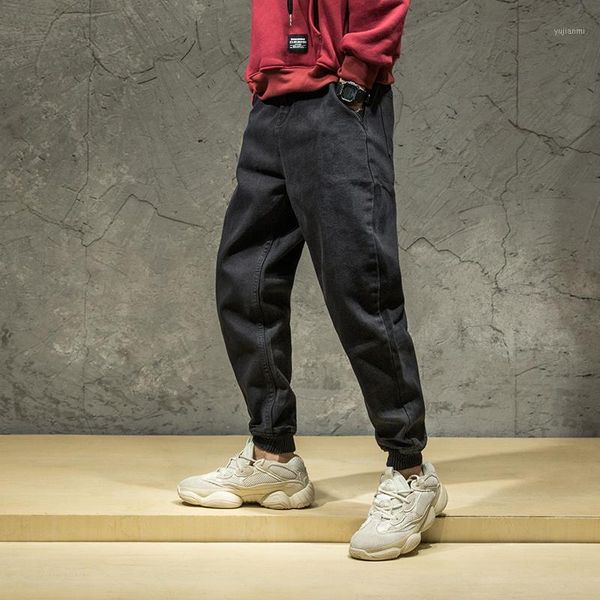 men's casual jeans pants cargo pants autumn loose male denim hip hop streetwear trousers black 28-421, Blue
men's casual jeans pants cargo pants autumn loose male denim hip hop streetwear trousers black 28-421, Blue
