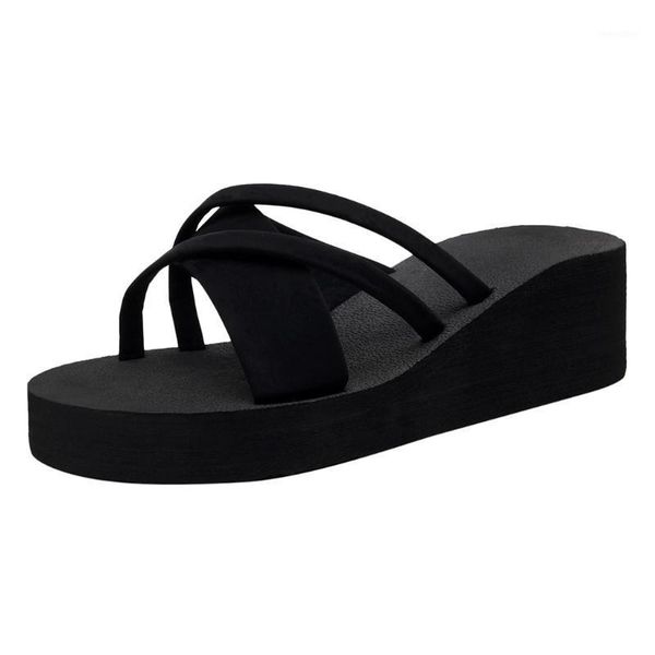 sagace flip flops platform 2020 fashion non-slip wedges slippers for women summer beach slipper women chaussures femme1, Black
sagace flip flops platform 2020 fashion non-slip wedges slippers for women summer beach slipper women chaussures femme1, Black