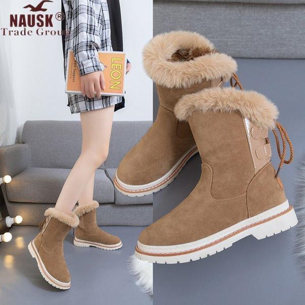 winter new cotton shoes casual fashion short tube low heel ladies boots solid color round head snow boots women's, Black
winter new cotton shoes casual fashion short tube low heel ladies boots solid color round head snow boots women's, Black