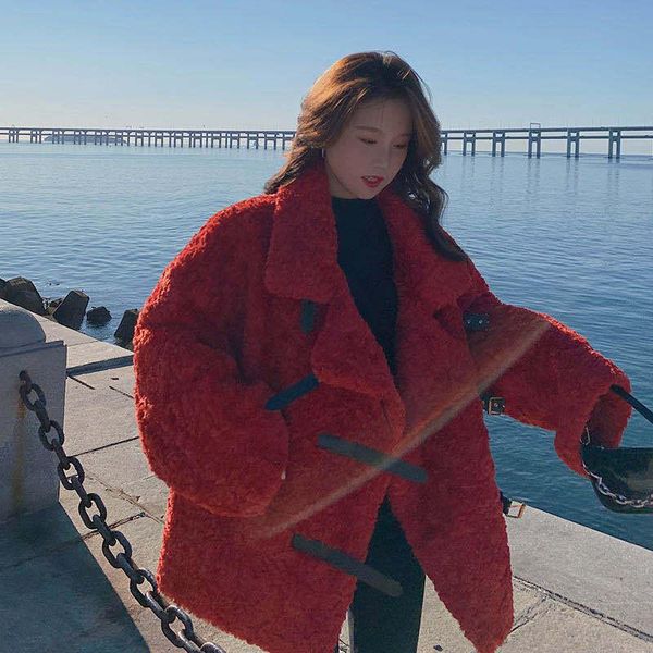 2020 new fur one body korean loose grain velvet short style commuting coat women manufacturers direct sales, Black
2020 new fur one body korean loose grain velvet short style commuting coat women manufacturers direct sales, Black