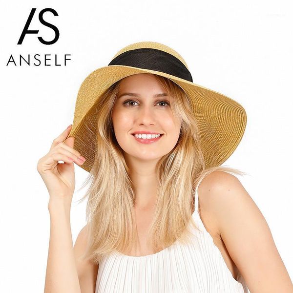 wide brim hats vintage women raffia straw hat sweet bow ribbon beach sun summer cap loose sunscreen sunshade dome visors hats1, Blue;gray
wide brim hats vintage women raffia straw hat sweet bow ribbon beach sun summer cap loose sunscreen sunshade dome visors hats1, Blue;gray