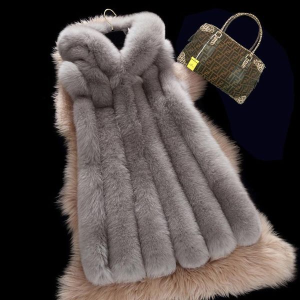 women's fur & faux 2021 winter thick warm vest women with trim hood coat outerwear jacket long parka 3xl, Black
women's fur & faux 2021 winter thick warm vest women with trim hood coat outerwear jacket long parka 3xl, Black