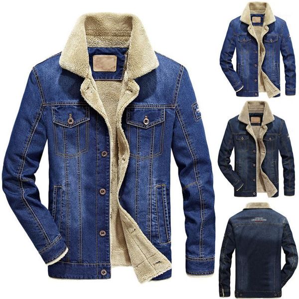 fashion men's autumn winter pocket button flick denim hooded jacket coat winter fashion warm denim jacket1, Black
fashion men's autumn winter pocket button flick denim hooded jacket coat winter fashion warm denim jacket1, Black