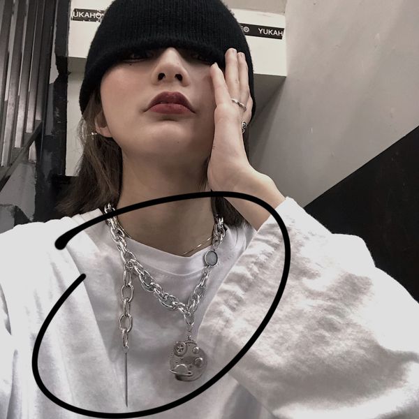 korean ins online red same personalized star accessories for men and women versatile clavicle chain necklace pendant fashion, Silver
korean ins online red same personalized star accessories for men and women versatile clavicle chain necklace pendant fashion, Silver