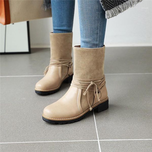 boots ymechic fashion 2021 block high heel suede cross strap autumn winter woman shoes black yellow beige ankle female1
boots ymechic fashion 2021 block high heel suede cross strap autumn winter woman shoes black yellow beige ankle female1