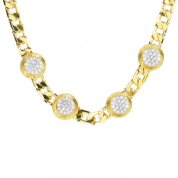 chains bettyue fashion gold necklace for women cool ornament hiphop style with shiny cubic zircon wedding party charming jewelry, Silver
chains bettyue fashion gold necklace for women cool ornament hiphop style with shiny cubic zircon wedding party charming jewelry, Silver