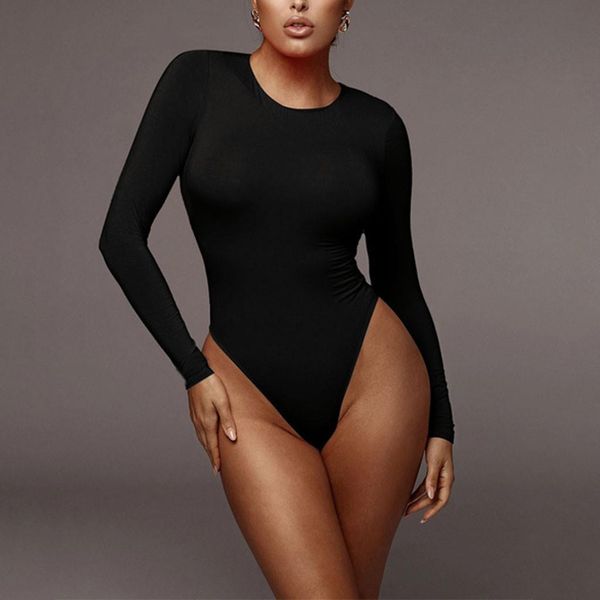 body negro mujer bodysuit women o-neck solid color long sleeve halter strapless casual jumpsuit @35, Black;white
body negro mujer bodysuit women o-neck solid color long sleeve halter strapless casual jumpsuit @35, Black;white