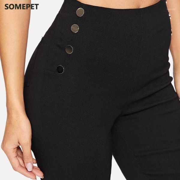 women black pants pencil spring fall slim office ladies female high waist trousers pantalon femme1, Black;white
women black pants pencil spring fall slim office ladies female high waist trousers pantalon femme1, Black;white