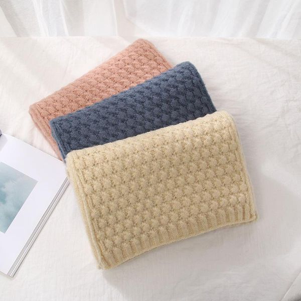 autumn winter new solid color knitted crochet scarf men women double-sided woolen scarf warm comfortable fashion shawl b89, Blue;gray
autumn winter new solid color knitted crochet scarf men women double-sided woolen scarf warm comfortable fashion shawl b89, Blue;gray