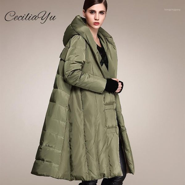 2018 ceciliayu winter new style fashion down jacket long knee thick loose large size women's long down coat1, Black
2018 ceciliayu winter new style fashion down jacket long knee thick loose large size women's long down coat1, Black
