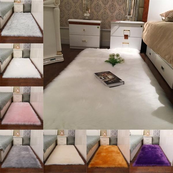 carpets faux wool fur area rugs shaggy carpet bedside floor door mat plush sofa cover seat pad living room bedroom home decor 150x60cm1
carpets faux wool fur area rugs shaggy carpet bedside floor door mat plush sofa cover seat pad living room bedroom home decor 150x60cm1