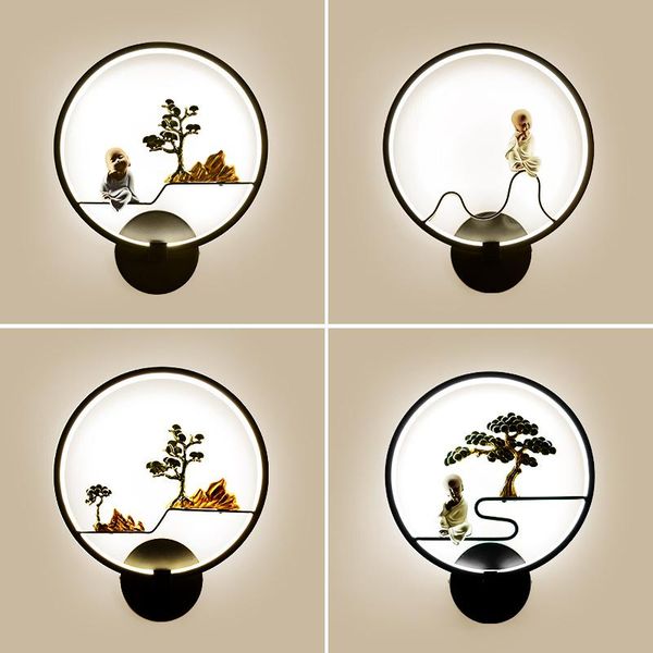 new chinese style wall lamp living room retro decoration led wall lamp bedroom bedside simple modern l corridor lamps
new chinese style wall lamp living room retro decoration led wall lamp bedroom bedside simple modern l corridor lamps
