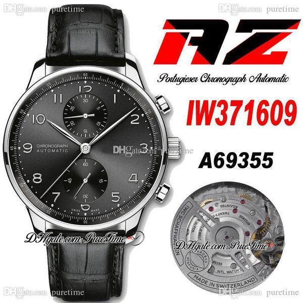 azf iw371609 a69355 automatic chronograph mens watch rose steel case black dial silver number markers black leather strap satch super editio, Slivery;brown
azf iw371609 a69355 automatic chronograph mens watch rose steel case black dial silver number markers black leather strap satch super editio, Slivery;brown