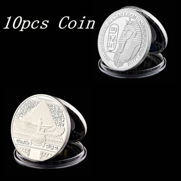 10pcs egyptian sphinx pyramid novelty craft silver plated 1oz commemorative coin collection
10pcs egyptian sphinx pyramid novelty craft silver plated 1oz commemorative coin collection