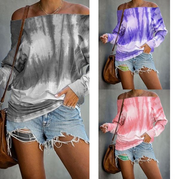 new long sleeve for t-shirt women's wear tie dye printed one shoulder long sleeve t-shirt in autumn and winter 2020 kzyll, White
new long sleeve for t-shirt women's wear tie dye printed one shoulder long sleeve t-shirt in autumn and winter 2020 kzyll, White