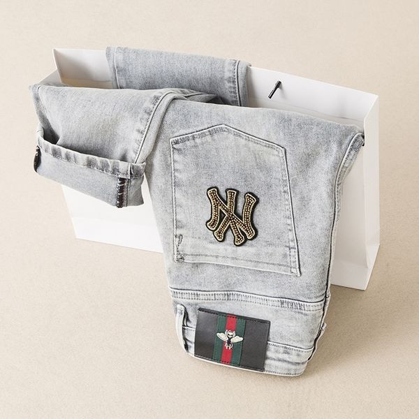 aa20t 2020 straight and new korean summer small style foot denim style 2020 summer and jeans new casual jeans korean trousers small straight, Blue
aa20t 2020 straight and new korean summer small style foot denim style 2020 summer and jeans new casual jeans korean trousers small straight, Blue