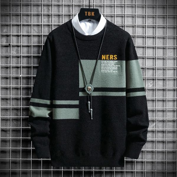 men's winter warm sweater korean streetwear fashion woman korean pullovers sweater autumn casual male clothing 201022, White;black
men's winter warm sweater korean streetwear fashion woman korean pullovers sweater autumn casual male clothing 201022, White;black