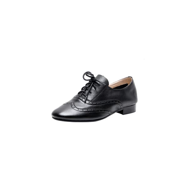 woman 2021 natural pumps low heel shoes round toe brogues superior pig skin lining + lambskin insole 1 rulb, Black
woman 2021 natural pumps low heel shoes round toe brogues superior pig skin lining + lambskin insole 1 rulb, Black