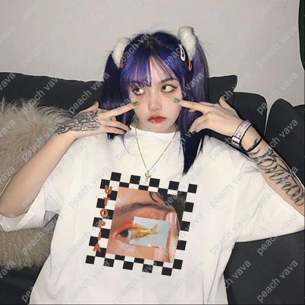 harajuku ua personality goldfish eyes michelangelo art print pattern loose casual summer korean short sleeve women t shirt, White
harajuku ua personality goldfish eyes michelangelo art print pattern loose casual summer korean short sleeve women t shirt, White