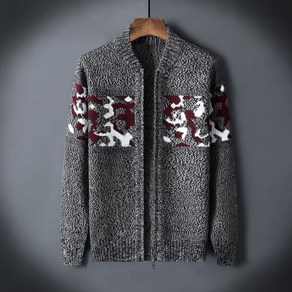 new arrival fashion spring men stand collar cardigan sweater youth knitwear computer knitted casual size l xl 2xl 3xl, White;black
new arrival fashion spring men stand collar cardigan sweater youth knitwear computer knitted casual size l xl 2xl 3xl, White;black