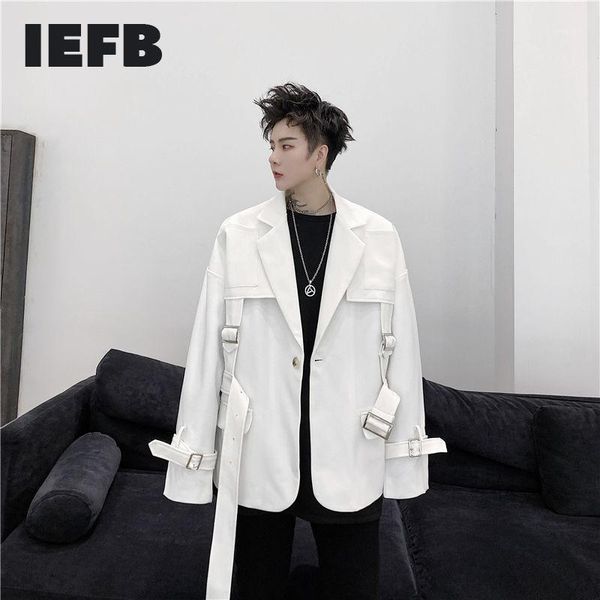 iefb men's blazers 2020 fall new personalized design trend deconstructing multi-layered casual fashion suit coat for male 9y47181, White;black
iefb men's blazers 2020 fall new personalized design trend deconstructing multi-layered casual fashion suit coat for male 9y47181, White;black