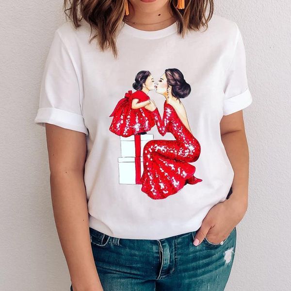 women graphic cartoon 90s elegant sweet mom mama mother daughter clothes lady clothing tees print female tshirt t-shirt, White
women graphic cartoon 90s elegant sweet mom mama mother daughter clothes lady clothing tees print female tshirt t-shirt, White