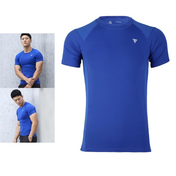 мужчины \ 's тренировки футболки gym workout compression с коротким рукавом рубашки muscle fitness tee спортивная базовый слой top, Black;white 
мужчины \ 's тренировки футболки gym workout compression с коротким рукавом рубашки muscle fitness tee спортивная базовый слой top, Black;white