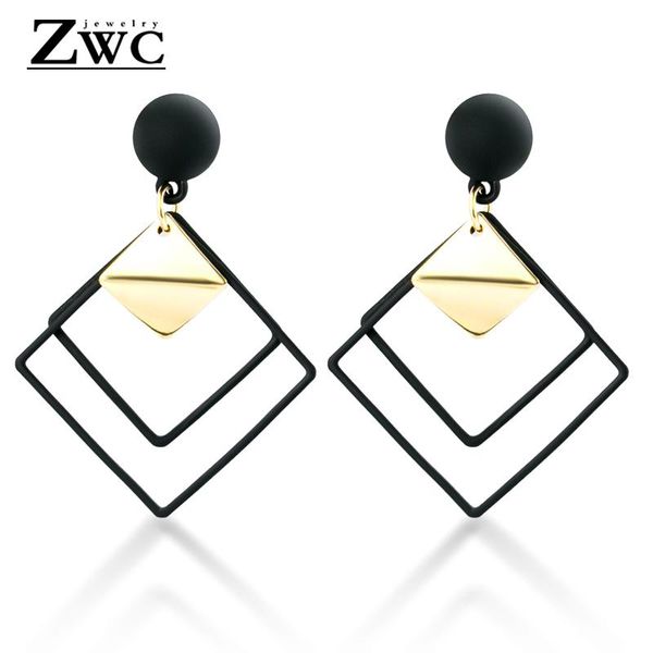 dangle & chandelier zwc korean statement black sequins drop earrings for women 2021 fashion jewelry vintage geometric brincos earring, Silver
dangle & chandelier zwc korean statement black sequins drop earrings for women 2021 fashion jewelry vintage geometric brincos earring, Silver