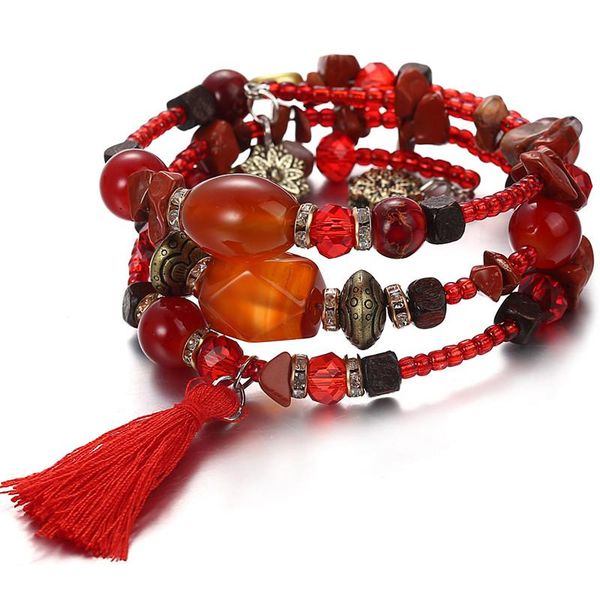 now vintage tassel resin stone charm bracelets for women pulsera ethnic multilayer beads bracelet bohemian jewelry gifts 019, Golden;silver
now vintage tassel resin stone charm bracelets for women pulsera ethnic multilayer beads bracelet bohemian jewelry gifts 019, Golden;silver