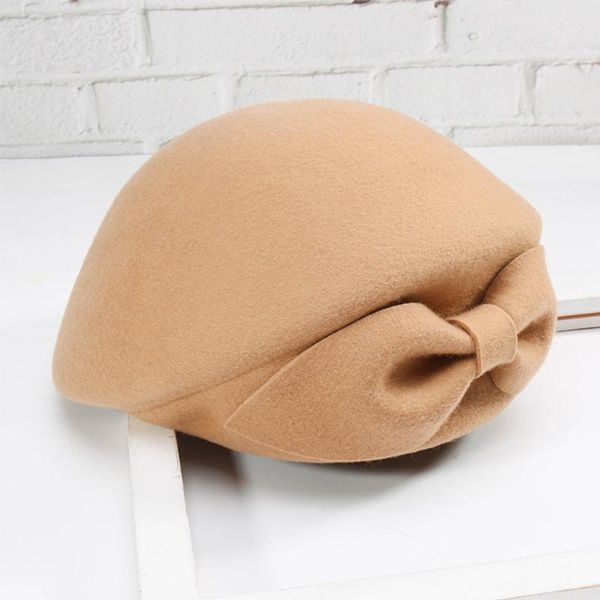 stingy brim hats sell lady solid color retro vintage fashion elegant bowknot beret woolen hat keep warm in cold weather, Blue;gray
stingy brim hats sell lady solid color retro vintage fashion elegant bowknot beret woolen hat keep warm in cold weather, Blue;gray