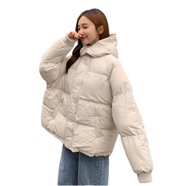 women's down & parkas autumn winter jacket female loose hooded cotton-padded short parka warm casual coat plus size overcome, Black
women's down & parkas autumn winter jacket female loose hooded cotton-padded short parka warm casual coat plus size overcome, Black