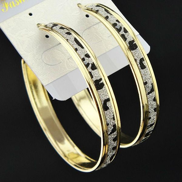 hoop & huggie selling frosted gold leopard printed women big earrings party jewelry wedding gift a1066, Golden;silver
hoop & huggie selling frosted gold leopard printed women big earrings party jewelry wedding gift a1066, Golden;silver