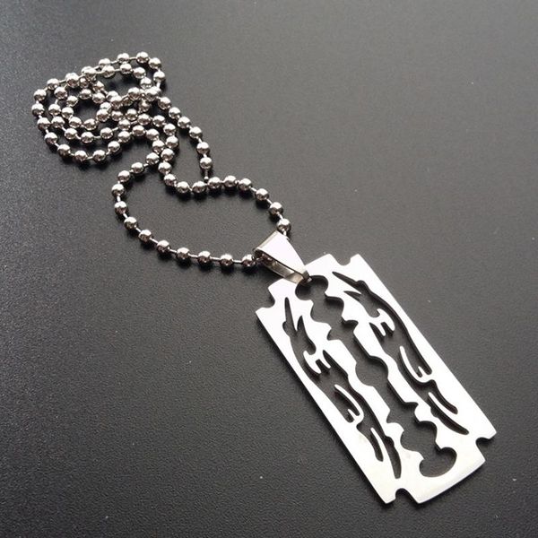 pendant necklaces men necklace stainless steel blade gifts for male accessories fashion jewelry 2021 chain on the neck, Silver
pendant necklaces men necklace stainless steel blade gifts for male accessories fashion jewelry 2021 chain on the neck, Silver