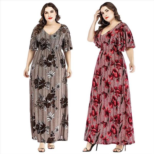 plus size women boho floral printed v neck summer dress holiday party dress pleated sundress short sleeve loose casual dresses, Black;gray
plus size women boho floral printed v neck summer dress holiday party dress pleated sundress short sleeve loose casual dresses, Black;gray