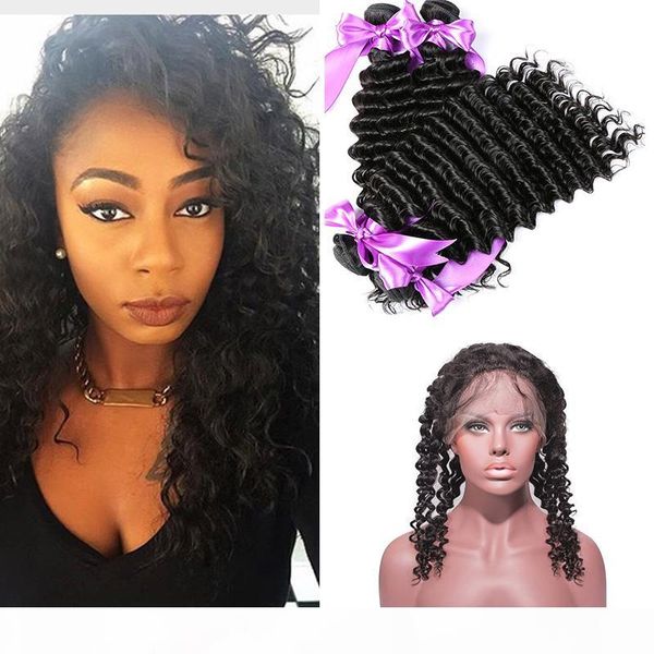 360 lace frontal with bundles brazilian deep wave virgin hair with closure 360 frontal with bundles pre plucked lace frontal, Black;brown
360 lace frontal with bundles brazilian deep wave virgin hair with closure 360 frontal with bundles pre plucked lace frontal, Black;brown