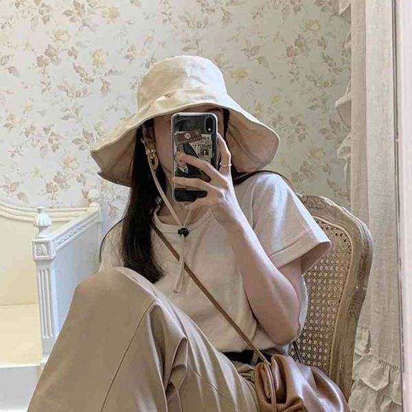 spring summer solid color bucket hat uv protection sun hat all-match big wide-brim visor women sunscreen fishermans caps, Blue;gray
spring summer solid color bucket hat uv protection sun hat all-match big wide-brim visor women sunscreen fishermans caps, Blue;gray