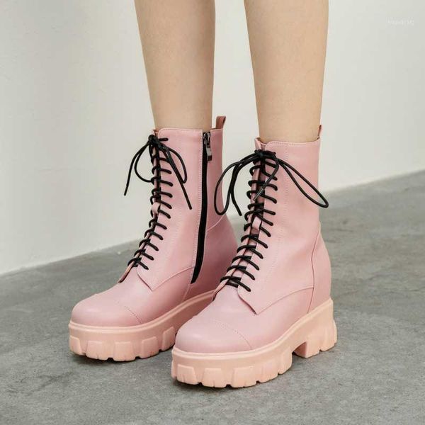 boots combat for women shoes rubber ankle leather pink black 2021 winter fashion lace up platform lady1
boots combat for women shoes rubber ankle leather pink black 2021 winter fashion lace up platform lady1